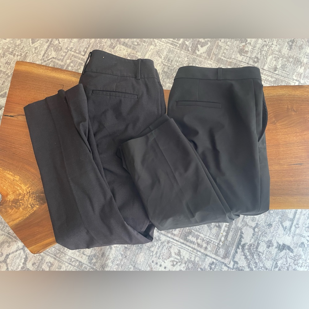 Lot of 2 work pants Banana Republic Ann Taylor
